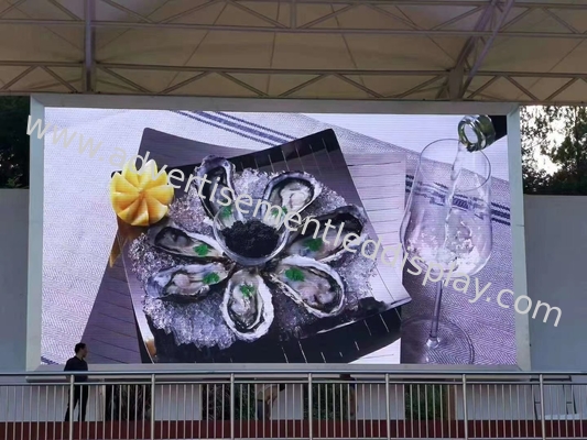 নমনীয় LED ভিডিও ওয়াল ডিসপ্লে প্যানেল লোহা মন্ত্রিসভা উপাদান কাস্টমাইজযোগ্য