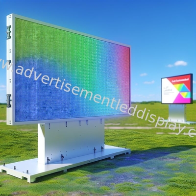 আবহাওয়া প্রতিরোধী LED বিজ্ঞাপন স্ক্রিন 192x192mm আকার 6000cd উজ্জ্বলতা বহিরঙ্গন জন্য