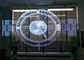 এসএমডি 1921 স্বচ্ছ গ্লাস LED ডিসপ্লে, 4500cd / বর্গমাইল এলইডি গ্লাস স্ক্রিন