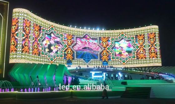 ডি 15 স্টোরের জন্য P15.6 DIP346 এলইডি মেশ স্ক্রিন 1000x500 মিমি