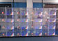 4500cd স্বচ্ছ গ্লাস LED ডিসপ্লে, গ্লাস ভিডিও ওয়াল 1/14 স্ক্যান