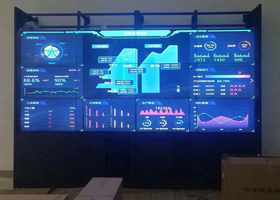 বিজ্ঞাপনের জন্য 3x3 DID LED ভিডিও ওয়াল ডিসপ্লে