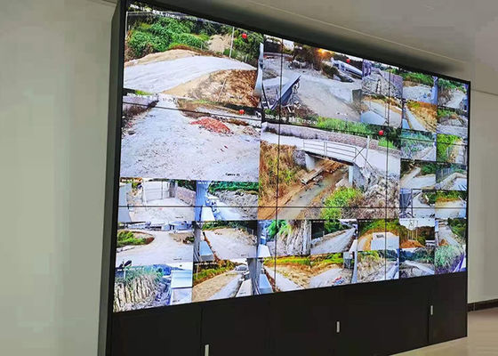 4x4 LED ভিডিও ওয়াল ডিসপ্লে ফুল স্ক্রিন উচ্চ উজ্জ্বলতা 700cd/Sqm